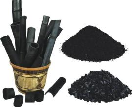 竹炭对付水污染 净化水质、改善饮用水品质很神奇